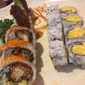 Umi Sushi - Spider roll and mango roll - Japanese Near Me - Fresh Meadows, New York Umi Sushi - Spider roll and mango roll - Japanese Near Me - Fresh Meadows, New York