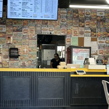 Brgr Shack - Back wall decor pretty cool - Burgers Near Me - Escondido, California Brgr Shack - Back wall decor pretty cool - Burgers Near Me - Escondido, California