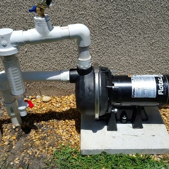 Sprinkler Pro - After picture of pump installed by Sprinkler Pro. - Irrigation Near Me - Hollywood, Florida Sprinkler Pro - After picture of pump installed by Sprinkler Pro. - Irrigation Near Me - Hollywood, Florida