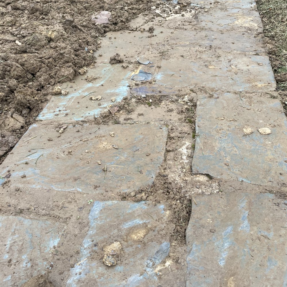 Constellation Home - Destroyed walkway - Electricians Near Me - Middle River, Maryland
