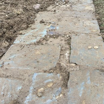 Constellation Home - Destroyed walkway - Electricians Near Me - Middle River, Maryland