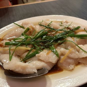 Chopstix - Steamed fish fillets with ginger and onions. - Cantonese Near Me - Honolulu, Hawaii Chopstix - Steamed fish fillets with ginger and onions. - Cantonese Near Me - Honolulu, Hawaii