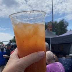 Lafayette Peach Festival - Peach aguas frescas