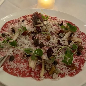 Ostra - Prime Sirloin Carpaccio. - Seafood Near Me - Boston, Massachusetts Ostra - Prime Sirloin Carpaccio. - Seafood Near Me - Boston, Massachusetts