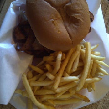 The Shack - The SHACK BURGER with FRIES - Sports Bars Near Me - Playa Del Rey, California