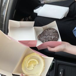 lemon, chocolate lava lemon, chocolate lava