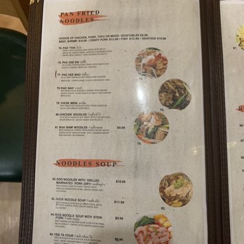 Bua Siam - Menu - Thai Near Me - North Hollywood, California