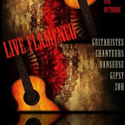 Brasserie la Place - Jeudi 1er octobre - soirée Gitane dès 20h  Danseuse, guitaristes et chanteurs viendront endiablé votre dîner.  Olé !