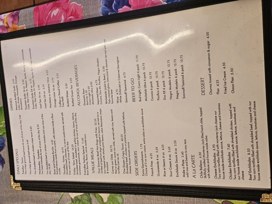 Menu photo 5 Los Tachos Mexican Restaurant Bisbee, AZ Menu photo 5 Los Tachos Mexican Restaurant Bisbee, AZ