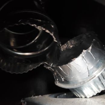 Shamrock Chimney - This is what is NOT hooked up To my pellet stove after they " Installed" - Chimney Sweeps Near Me