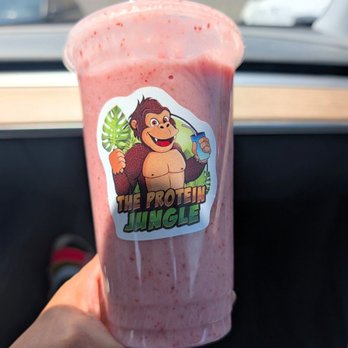 The Protein Jungle - Strawberry Protein Smoothie - Juice Bars & Smoothies Near Me - Sparks, Nevada The Protein Jungle - Strawberry Protein Smoothie - Juice Bars & Smoothies Near Me - Sparks, Nevada