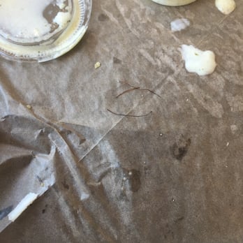 Torchy's Tacos - Unidentifiable string that came out of my taco. This was not a cilantro stem. I inspected it thoroughly. - Tacos Near Me - Austin, Texas Torchy's Tacos - Unidentifiable string that came out of my taco. This was not a cilantro stem. I inspected it thoroughly. - Tacos Near Me - Austin, Texas