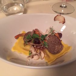 Villa Tilia - Truffel porcini ravioli met een venkelinfuus