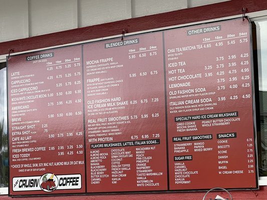 Menu photo 7 Just Cruisin Coffee Hilo, HI Menu photo 7 Just Cruisin Coffee Hilo, HI
