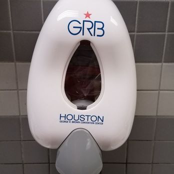 George R Brown Convention Center - No. This is not a toilet seat. It's a cute soap dispenser. - Shopping Centers Near Me - Houston, Texas
