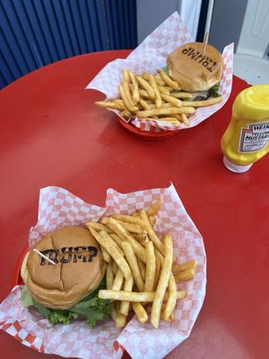 trump burger by null