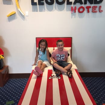 LEGOLAND Hotel - Lego bed in the lobby - Hotels Near Me - Winter Haven, Florida LEGOLAND Hotel - Lego bed in the lobby - Hotels Near Me - Winter Haven, Florida