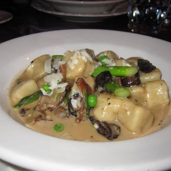 Bacaro - Close-up of the gnocci with mushrooms. - Italian Near Me - New York, New York