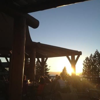 Brooks' Bar & Deck - Sunset at Brooks's - Sports Bars Near Me - Stateline, Nevada