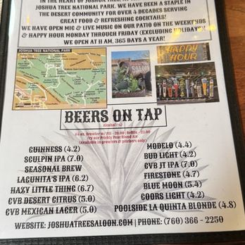 Joshua Tree Saloon - Dive Bars Near Me - Joshua Tree, California Joshua Tree Saloon - Dive Bars Near Me - Joshua Tree, California