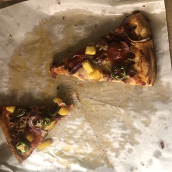 Institution Ale Company - What's left of the Hawaiian pizza after we ate the rest - Breweries Near Me - Camarillo, California Institution Ale Company - What's left of the Hawaiian pizza after we ate the rest - Breweries Near Me - Camarillo, California