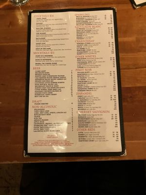 Menu photo 3 Jackson's Bar and Oven Santa Rosa, CA