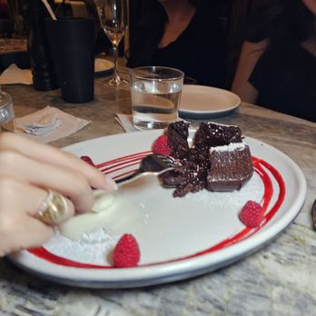 JOEY Dallas - Chocolate molten...fantastic - New American Near Me - Dallas, Texas JOEY Dallas - Chocolate molten...fantastic - New American Near Me - Dallas, Texas