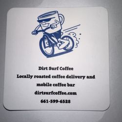 Dirt Surf Coffee - Business card