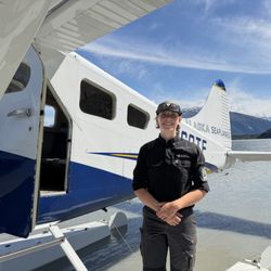 Above & Beyond Alaska - Bo, our seaplane pilot
