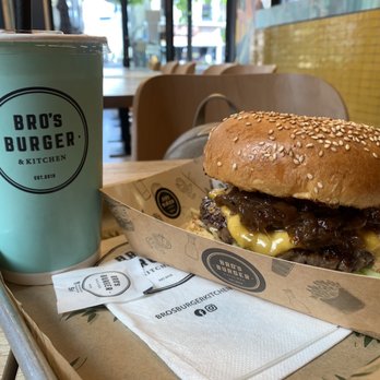 Bro' Burger Kitchen - Bros Burger and Pepsi - Burgers Near Me - Brussels, BRU