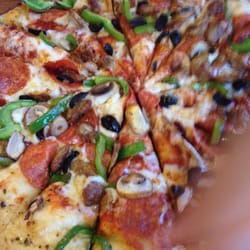Pizza Hut - Awesome pizza but kinda sweet