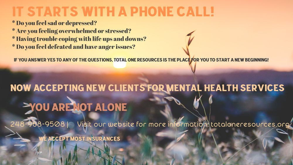 Total One Resources, Inc - grief counselor in Oak Park, MI