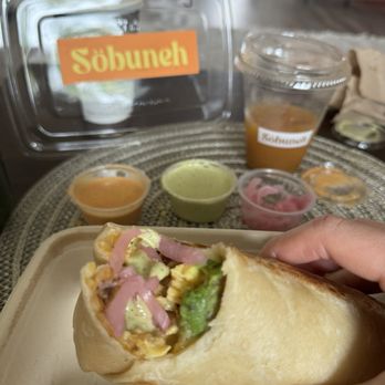 Sobuneh - Signature Burrito - Breakfast & Brunch Near Me - Los Angeles, California Sobuneh - Signature Burrito - Breakfast & Brunch Near Me - Los Angeles, California