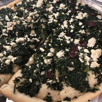 Avalon Downtown Pizzeria - Large Spinach pizza - Pizza Near Me - Youngstown, Ohio Avalon Downtown Pizzeria - Large Spinach pizza - Pizza Near Me - Youngstown, Ohio