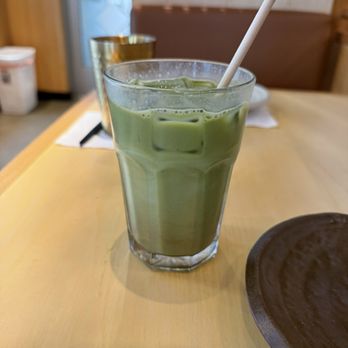 Tendon Kohaku - Iced Strawberry Matcha Latte - Japanese Near Me - Seattle, Washington Tendon Kohaku - Iced Strawberry Matcha Latte - Japanese Near Me - Seattle, Washington