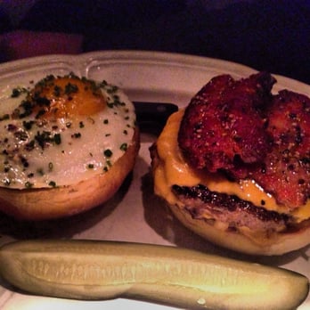Au Cheval - Single burger. Egg. Bacon - Bars Near Me - Chicago, Illinois Au Cheval - Single burger. Egg. Bacon - Bars Near Me - Chicago, Illinois