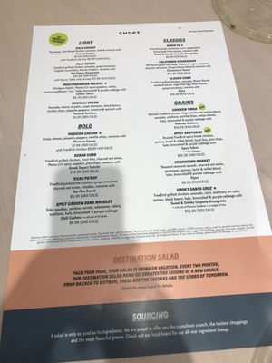 Menu photo 6 Chopt Creative Salad Co. North New Hyde Park, NY