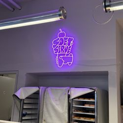 Brammibal's Donuts - Neon at the front counter.