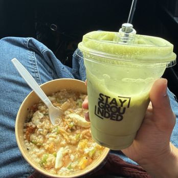 Grounded - Livermore - Matcha Latte and Savory Oats - Coffee & Tea Near Me - Livermore, California Grounded - Livermore - Matcha Latte and Savory Oats - Coffee & Tea Near Me - Livermore, California