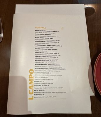 Menu photo 6 L Campo Livermore, CA