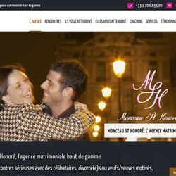 Monceau St Honoré - Découvrez les prestations de l'agence matrimoniale haut de gamme Monceau St Honoré sur son site Internet