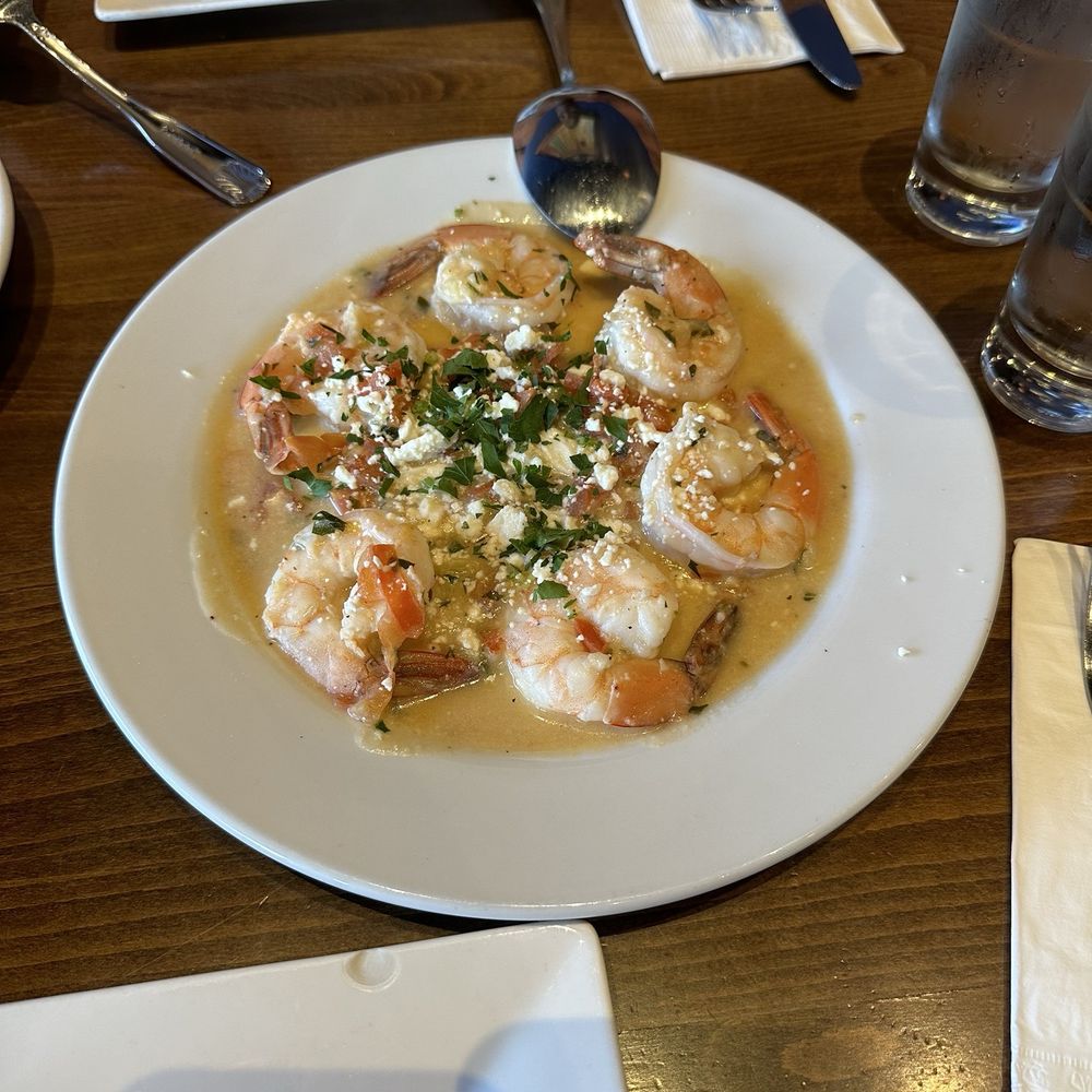 Bursa - Grilled Shrimp saganaki dinner - Middle Eastern Near Me - San Francisco, California