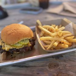 Vickery Burger Bar - First time but one of the best Smash Burgers me and my wife have had! You can tell the manager takes pride in getting it right.
