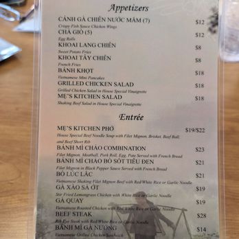 Me’s Kitchen - Vietnamese Near Me - Sacramento, California