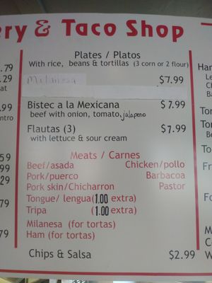 Menu photo 2 Lucy's Bakery and Taco Shop Aubrey, TX Menu photo 2 Lucy's Bakery and Taco Shop Aubrey, TX