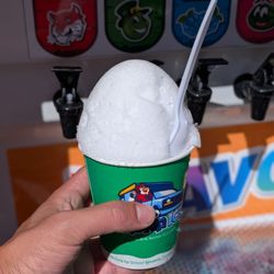 Kona Ice of Mountain View - Comes with a mound of ice, you add your own flavors