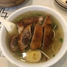 Roast duck noodle soup Roast duck noodle soup