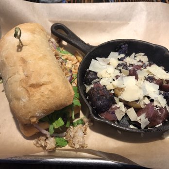 Fork & Fig - Lobster sandwich and fingerlings. So so good. - Burgers Near Me - Albuquerque, New Mexico