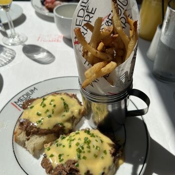 Medium Rare - eggs benedict - Steakhouses Near Me - Washington, DC, District of Columbia