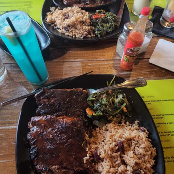 The Island Spot - oxtails and jerk ribs were A1! - Caribbean Near Me - Dallas, Texas The Island Spot - oxtails and jerk ribs were A1! - Caribbean Near Me - Dallas, Texas